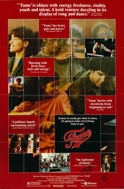 Cara, Irene - Allen, Debbie - Double Signed Large Poster in "Fame"
