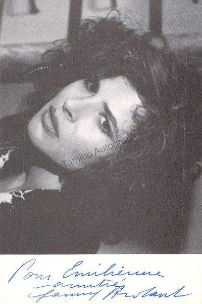 Ardant, Fanny - Signed Photograph