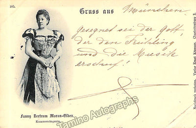 Bertram Moran-Olden, Fanny - Signed Photograph