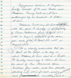Cerrito, Fanny - Signed Contract 1846