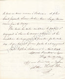 Cerrito, Fanny - Signed Contract 1846