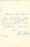 Elssler, Fanny - Autograph Note Signed & Print