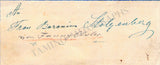 Elssler, Fanny - Autograph Note Signed & Print