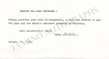 Elssler, Fanny - Autograph Note Signed & Print