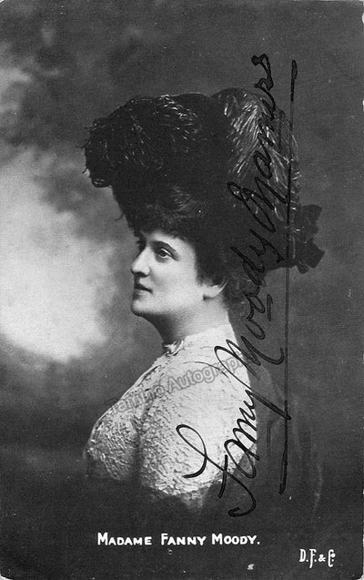 Moody, Fanny - Signed Photograph