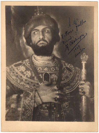 Chaliapin, Fedor - Various Autographs