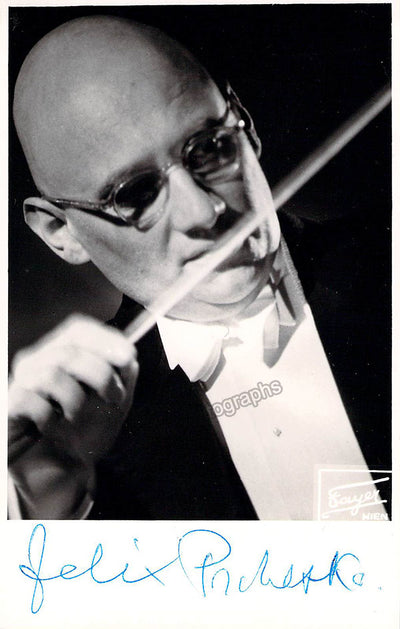 Prohaska, Felix - Signed Photograph 1987