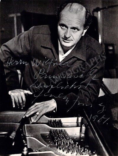 Fricsay, Ferenc - Signed Photograph 1961