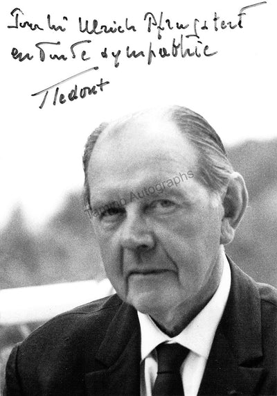 Ledoux, Fernand - Signed Photograph