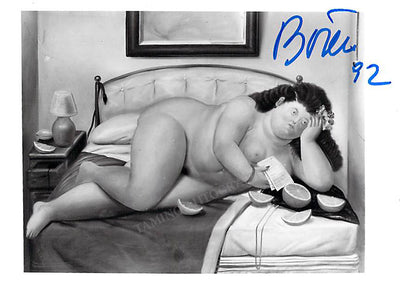 Botero, Fernando - Signed Photograph of a Painting 1992