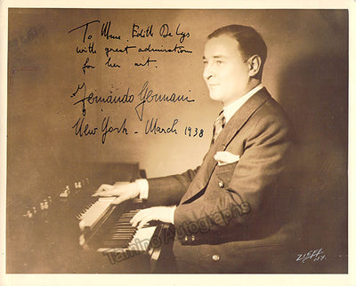 Germani, Fernando - Signed Photograph 1938