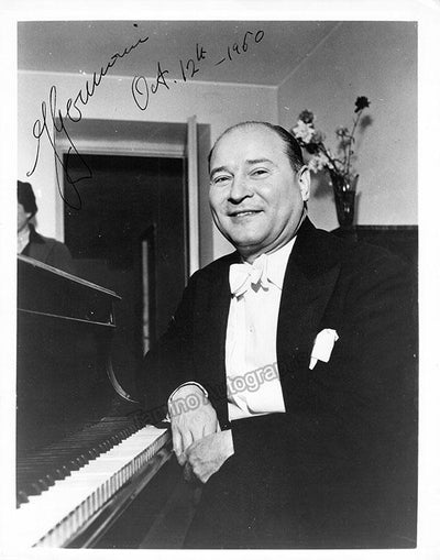 Germani, Fernando - Signed Photo at the Piano
