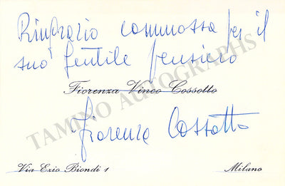 Cossotto, Fiorenza