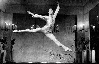 Flindt, Flemming - Signed Photo in Performance 1966