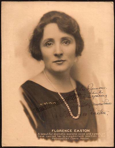 Easton, Florence - Signed Photograph