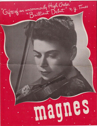 Violinists - Lot of 6 Concert Playbills