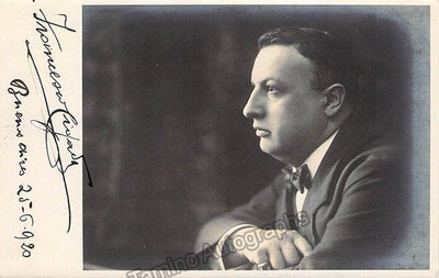 Cigada, Francesco - Signed Photo Postcard 1920