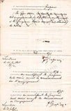Graziani, Francesco - Signed Contract Covent Garden 1873