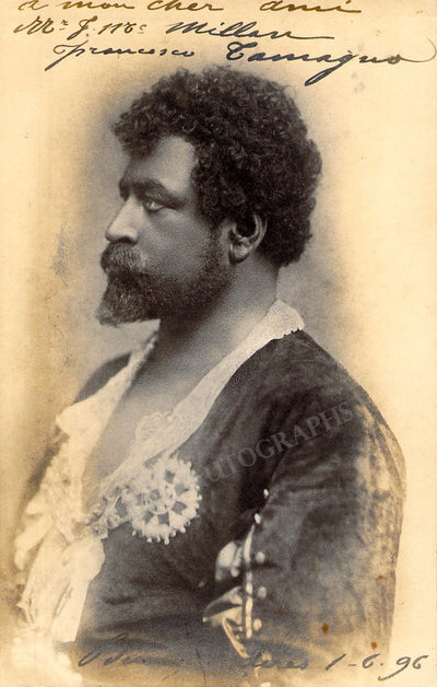 Tamagno, Francesco - Signed Photo in Otello!