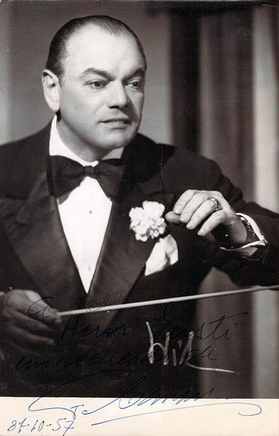 Canaro, Francisco - Signed Photograph 1957