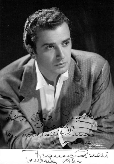 Corelli, Franco - Signed Photo