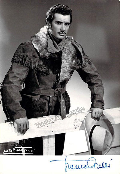 Corelli, Franco - Signed Photo in Fanciulla del West