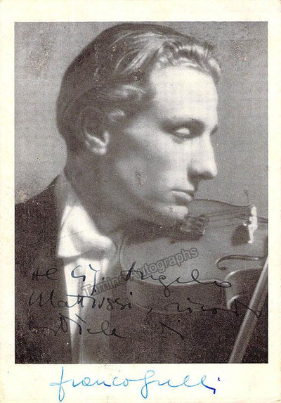 Gulli, Franco - Signed Photo
