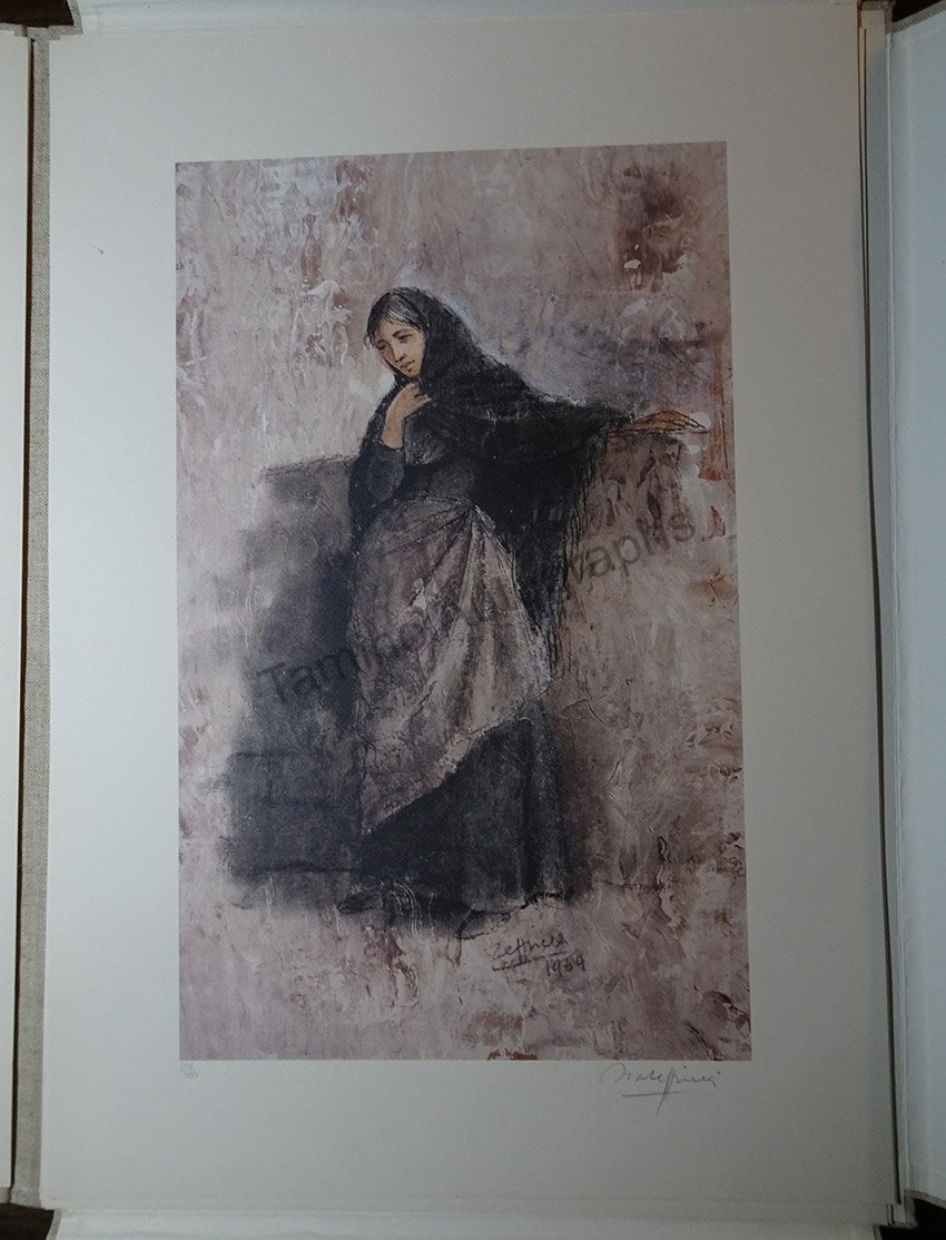 Zeffirelli, Franco - Signed Collection of Prints "Cavalleria Rusticana" - Tamino