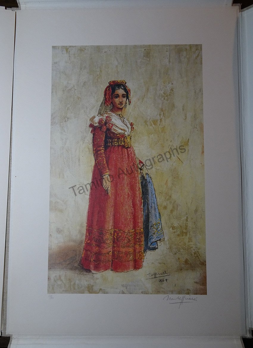 Zeffirelli, Franco - Signed Collection of Prints "Cavalleria Rusticana" - Tamino