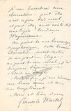 Wartel, Francois - Autograph Letter Signed