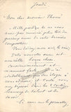 Wartel, Francois - Autograph Letter Signed