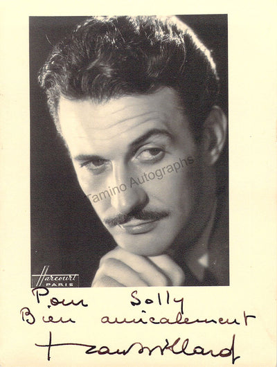 Villard, Frank - Signed Photograph