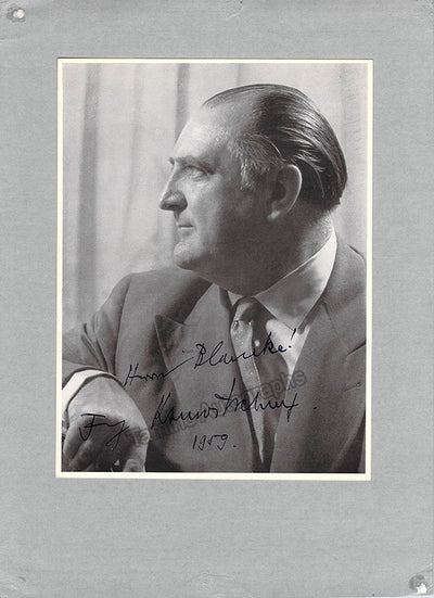 Konwitschny, Franz - Signed Photograph 1959
