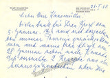 Klarwein, Franz - Autograph Letter Signed + Typed Letter Signed