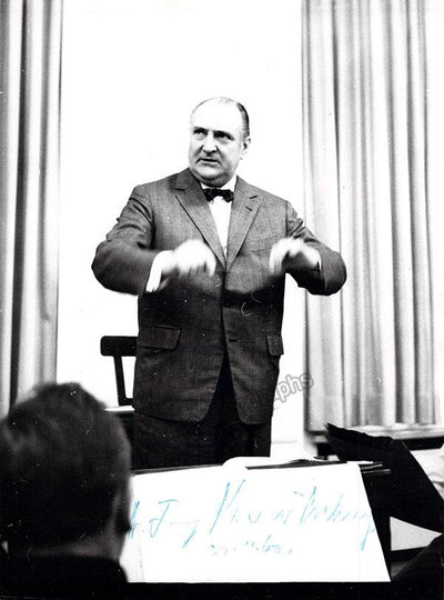 Konwitschny, Franz - Signed Photo Conducting 1960