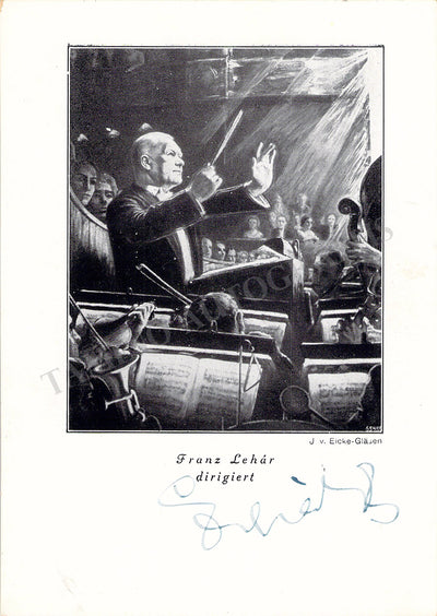 Franz Lehar - Signed Portrait (5)