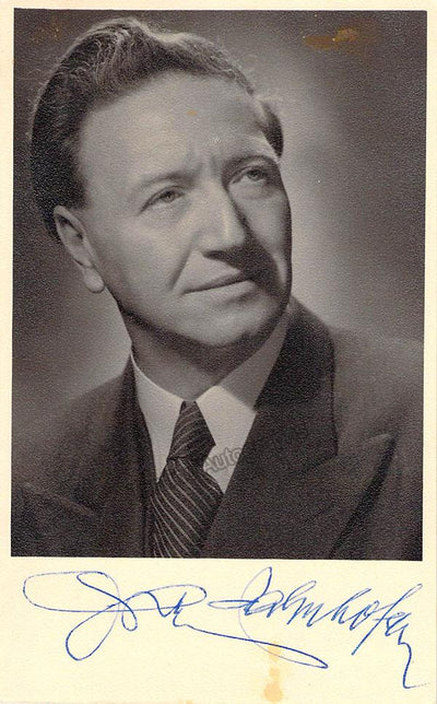 Salmhofer, Franz - Signed Photo