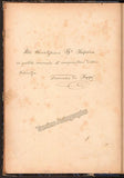 Von Suppe, Franz - Signed "Fatinitza" Vocal Score 1879