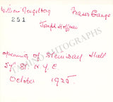 Opera Singers - Collection of 54 Autograph Letters to Steinway & Sons Pianos