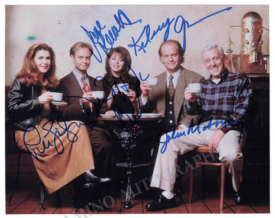 Frasier - Photo signed by all 5 stars