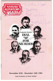 Knott, Frederick - Signed Program "Dial M for Murder"