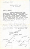 Hempel, Frieda - Set of 2 Typed Letters Signed
