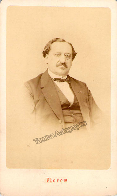 Flotow, Friedrich von - Vintage CDV