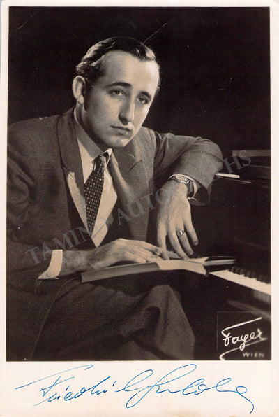 Gulda, Friedrich - Signed Photograph