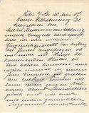 Grutzmacher, Friedrich - Autograph Letter Signed