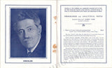 Kreisler, Fritz - Concert Program Royal Albert Hall London 1929