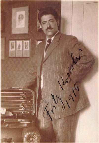 Kreisler, Fritz - Signed Photo 1915