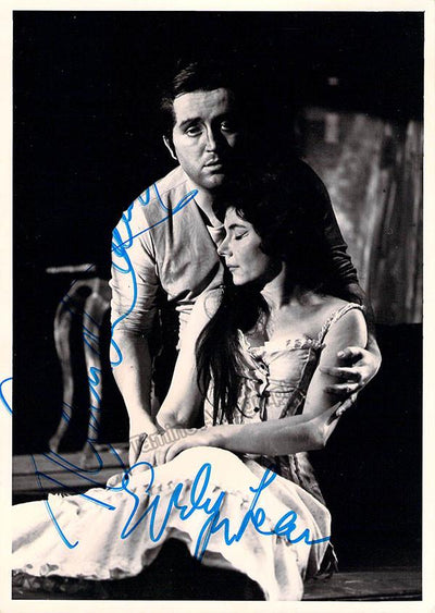 Wunderlich, Fritz - Lear, Evelyn - Double Signed Photograph in Role