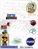 Funkadelic - Autograph Artwork, Signature and Souvenir Collection