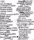 Funkadelic - Autograph Artwork, Signature and Souvenir Collection